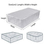 1 Piece Garden Furniture Cover Waterproof And Windproof Uv 210D Oxford Cloth Protective Cover For Garden Table