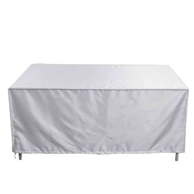 1 Piece Garden Furniture Cover Waterproof And Windproof Uv 210D Oxford Cloth Protective Cover For Garden Table
