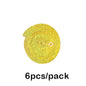 6pcs/pack Party Spiral Decoration Birthday Party Wedding Decorative Ornaments Foil Swirls Banner Tassels Garland