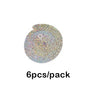 6pcs/pack Party Spiral Decoration Birthday Party Wedding Decorative Ornaments Foil Swirls Banner Tassels Garland