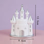 Baby Girl Boy Birthday Engagement Party Decorations Princess Prince Castle Cake Topper Baking Accessories Dessert Stand decor