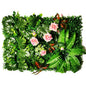 Wedding Party Decoration Artificial Flowers Wisteria Rose Decor Background Wall Hanging  Panel