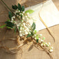 Artificial Flower Bunch Wedding Party Table Decoration Dry Flowers Bouquet Home DIY Christmas Berry Fake Flowers