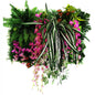 Wedding Party Decoration Artificial Flowers Wisteria Rose Decor Background Wall Hanging  Panel