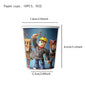 Roblox Birthday Party Decoration Roblox Game Set Tableware Tablecloth Balloon Cake Topper Backdrop Baby Showe Toy Party Supplies