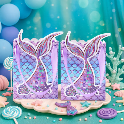 Little Mermaid Party Decoration Mermaid Disposable Tableware Happy 1st Birthday Party Decorations Kids Baby Shower Girl Supplies