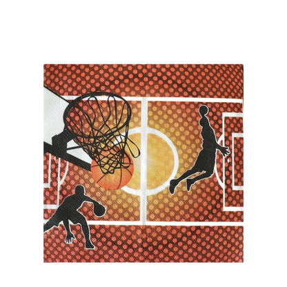 Basketball Theme Party Decorations  Disposable Tableware Set Baby Shower Favor Balloon Banner Tablecloth Kids Party Supplies