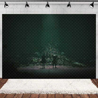 Game L-Little Nightmaresd 3 Birthday Party Decorations Balloons Banner Cake Topper Anime Backdrop Halloween Decor Kids Gifts