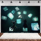Game L-Little Nightmaresd 3 Birthday Party Decorations Balloons Banner Cake Topper Anime Backdrop Halloween Decor Kids Gifts