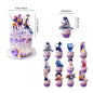 Kpop Demon Hunters Theme Disposable Tableware Set Party Supplies Huntrix Saga Boys Cake Toppings Hanging Cloth Party Decoration