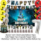 Game L-Little Nightmaresd 3 Birthday Party Decorations Balloons Banner Cake Topper Anime Backdrop Halloween Decor Kids Gifts