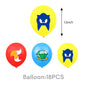 Sonic boys and girls' birthday party decorations, baby party decorations, disposable tableware stickers，tablecloths，back drop。