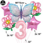 Butterfly Birthday Party Decoration Disposable Party Plates Cup Napkin Tablecloth Butterfly Knìfe Birthday Decoration Baby Showe