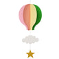 Wedding/birthday Party Decoration Supplies 3D Hanging Decorations Love Hot air Balloons Cloud Display Window Pendants