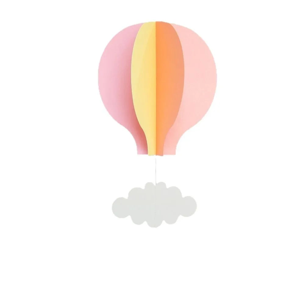 Wedding/birthday Party Decoration Supplies 3D Hanging Decorations Love Hot air Balloons Cloud Display Window Pendants