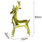 Christmas Party Decorations Christmas Party Supplies Santa Claus Snowman Christmas Tree Balloons for Festive Holiday Decors
