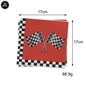 Checkered Race Car Party Tablecloths Black White Checkered Flag Tablecloth Racetrack Tablecover Racing Birthday Party Supplies