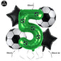 Soccer Theme Disposable Tableware Set Paper Plates Cups Napkins Tablecloth Boys Sports Football Birthday Party Decor Supplies