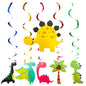 Cartoon Dinosaur Birthday Party Decorations Latex Balloons Baby Shower Cup Plate Napkins Straw Kids Favors For Party Supplies