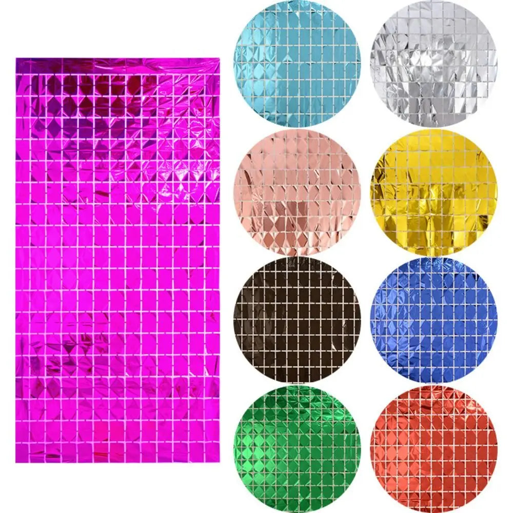 Luxury Great Event Decor Wall Background Curtain Party Decoration Festival Celebrations Backdrop Decorations Square Sequin Panel