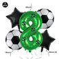 Soccer Theme Disposable Tableware Set Paper Plates Cups Napkins Tablecloth Boys Sports Football Birthday Party Decor Supplies