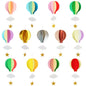 Wedding/birthday Party Decoration Supplies 3D Hanging Decorations Love Hot air Balloons Cloud Display Window Pendants
