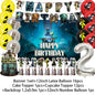 Game L-Little Nightmaresd 3 Birthday Party Decorations Balloons Banner Cake Topper Anime Backdrop Halloween Decor Kids Gifts