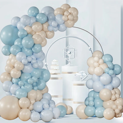 Blue Balloon Garland Arch Kit Happy Birthday Party Decorations Confetti Ballons Baby Shower Baloon Wedding Decor Globos