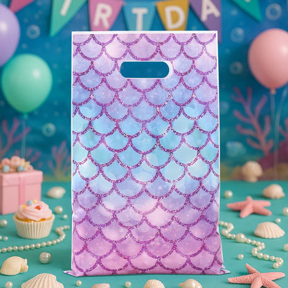 Little Mermaid Party Decoration Mermaid Disposable Tableware Happy 1st Birthday Party Decorations Kids Baby Shower Girl Supplies