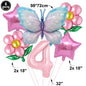 Butterfly Birthday Party Decoration Disposable Party Plates Cup Napkin Tablecloth Butterfly Knìfe Birthday Decoration Baby Showe