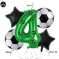 Soccer Theme Disposable Tableware Set Paper Plates Cups Napkins Tablecloth Boys Sports Football Birthday Party Decor Supplies