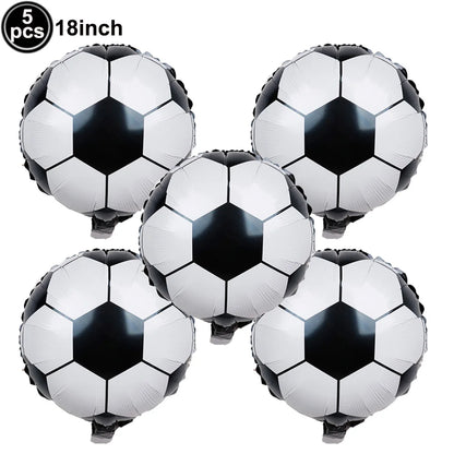 Soccer Theme Disposable Tableware Set Paper Plates Cups Napkins Tablecloth Boys Sports Football Birthday Party Decor Supplies