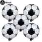 Soccer Theme Disposable Tableware Set Paper Plates Cups Napkins Tablecloth Boys Sports Football Birthday Party Decor Supplies