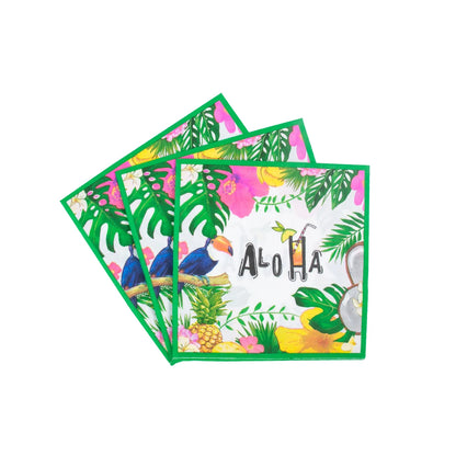 Tropical Party Decorations  Hibiscus Flower Garland Strawberry Cups Luau Grass Table Skirt Summer Beach Hawaiian Party Supplies