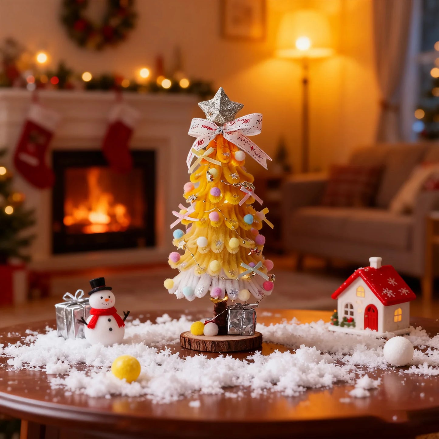 Christmas Tree Decoration Celebrate Merry Christmas Small Tree Tabletop Ornaments Xmas Home Party Decoration Tree Navidad