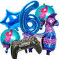 Video Game Fortnitions Birthday Party Decoration Cartoon Alpaca Llama Plate Tablecloth Baby Shower Kids Favors Party Supplies