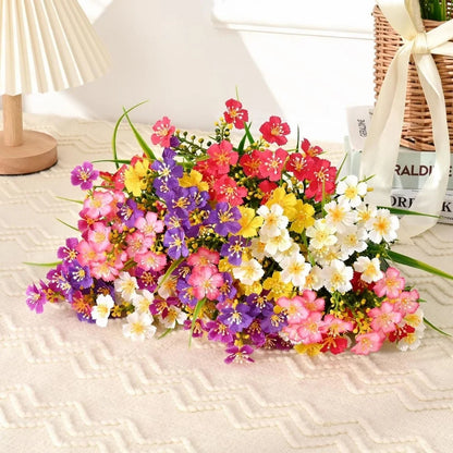 Wedding Decoration Bouquet Artificial Flowers For Home Room Wall Desk Decor Plants Party Ornament Decorate