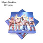 Roblox Birthday Party Decoration Roblox Game Set Tableware Tablecloth Balloon Cake Topper Backdrop Baby Showe Toy Party Supplies