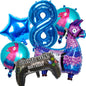 Video Game Fortnitions Birthday Party Decoration Cartoon Alpaca Llama Plate Tablecloth Baby Shower Kids Favors Party Supplies