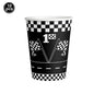 Checkered Race Car Party Tablecloths Black White Checkered Flag Tablecloth Racetrack Tablecover Racing Birthday Party Supplies