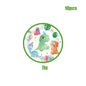 Cartoon Dinosaur Theme Birthday Party Decorations Cartoon Disposable Tableware Set Disposable Plates Kids Boys Girls Baby Shower