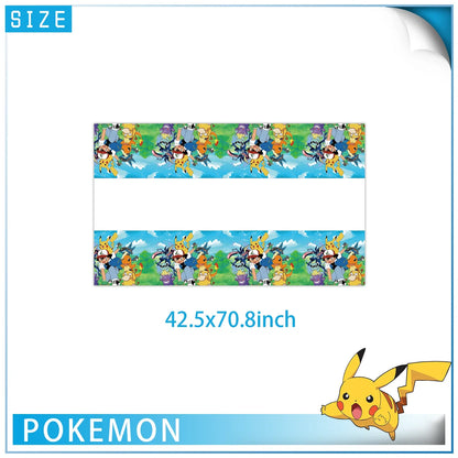 Pokemon Party Decorations Girls Party Pink Tableware Set Plate Cup Napkin Tablecloth Baby Shower Kids Birthday Party Supplies