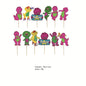 Barney Themed Birthday Party Decorations Disposable Cutlery Plate Tablecloth Cup Balloon Birthday Party Baby Shower Decorations