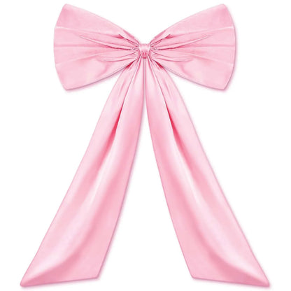 Large Bow Themed Party Decorations Christmas Tree Topper Bow Ribbon for Christmas Wedding Birthday Party Wall Pendant Decor 1PC
