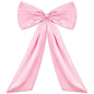 Large Bow Themed Party Decorations Christmas Tree Topper Bow Ribbon for Christmas Wedding Birthday Party Wall Pendant Decor 1PC