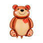 Large Bear Balloon Birthday Wedding Party Decoration Background Huge Bear Aluminum Film Decoration Balloons