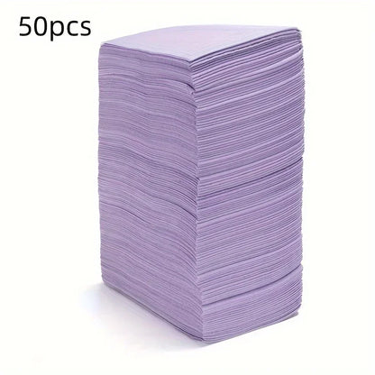 50/110PCS Tattoo Tabletop Cover Disposable Bed Sheet Fabric Waterproof Stain Resistant Cleaning Table Mat