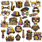 Birthday Party Decoration Photo Props 30 40 50 Birthday Party Glasses Decoration