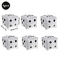 Casino Party Decoration Dice Balloon Lucky 7 Foil Balloon Latex Poker Balloons Casino Poker Party Las Vegas Wedding Decorations