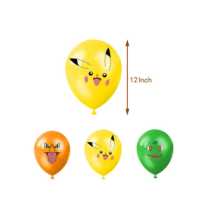 Pokemon Party Decorations Girls Party Pink Tableware Set Plate Cup Napkin Tablecloth Baby Shower Kids Birthday Party Supplies